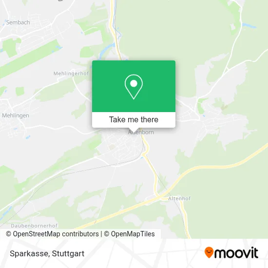 Sparkasse map