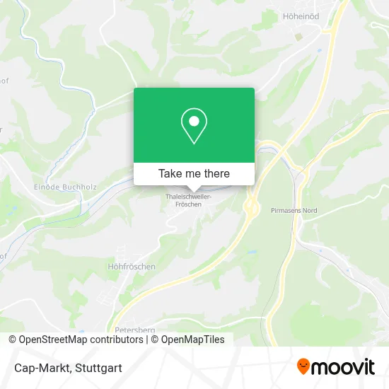 Cap-Markt map