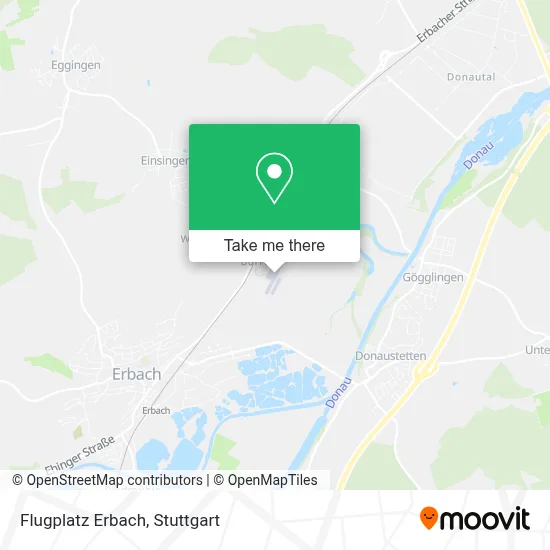 Flugplatz Erbach map