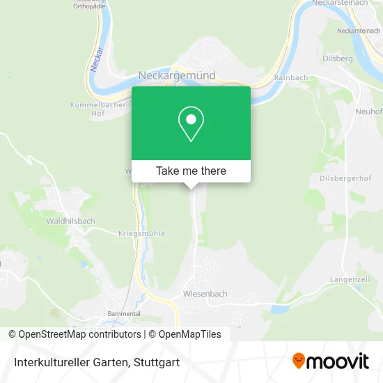 Interkultureller Garten map