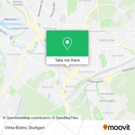 Vihta-Bistro map