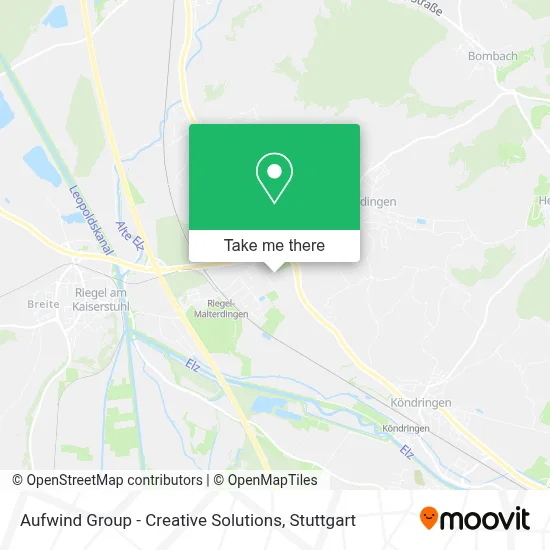 Aufwind Group - Creative Solutions map