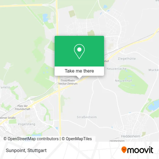 Sunpoint map
