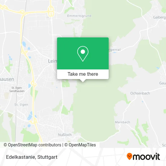 Edelkastanie map