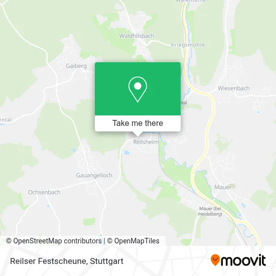 Reilser Festscheune map