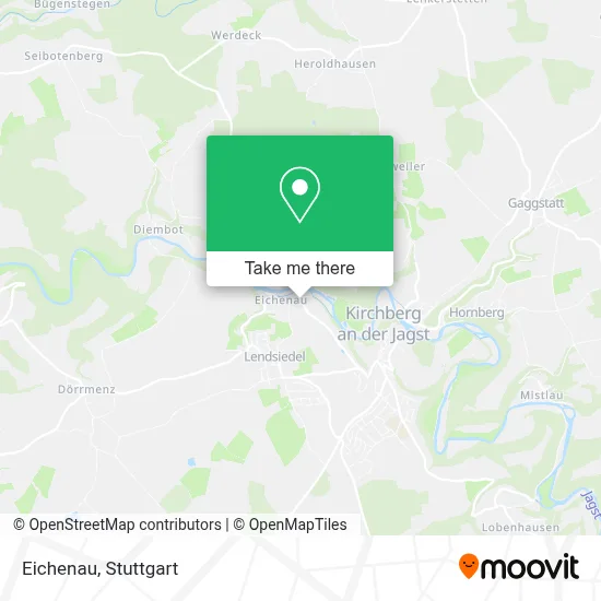 Eichenau map