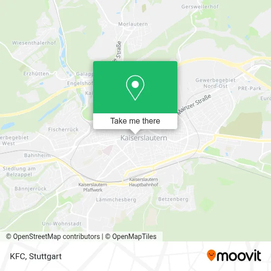 Kfc map