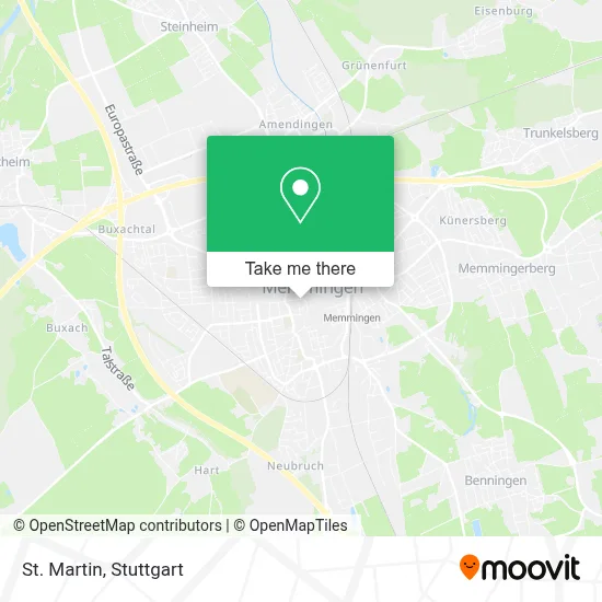 St. Martin map