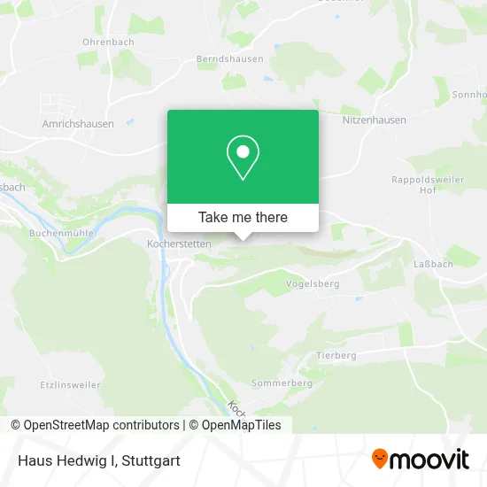 Haus Hedwig I map
