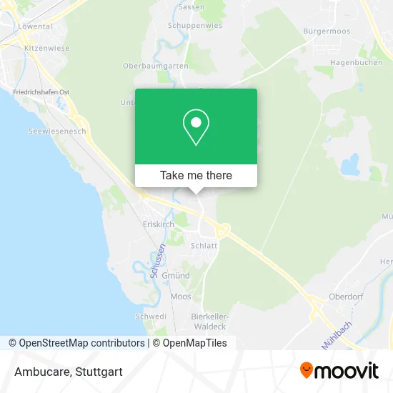 Ambucare map