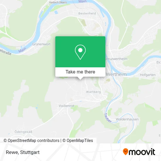 Rewe map