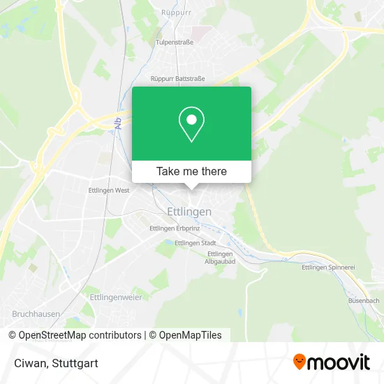 Ciwan map