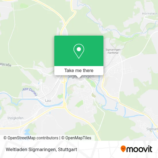 Weltladen Sigmaringen map