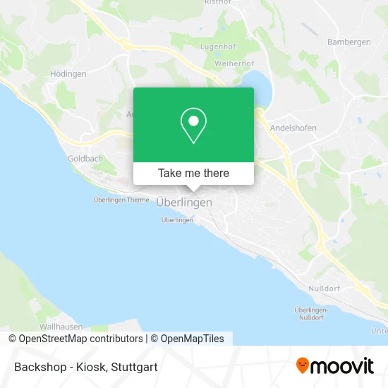 Backshop - Kiosk map