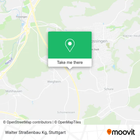 Walter Straßenbau Kg map