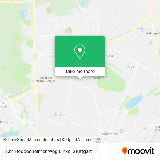 Am Heddesheimer Weg Links map