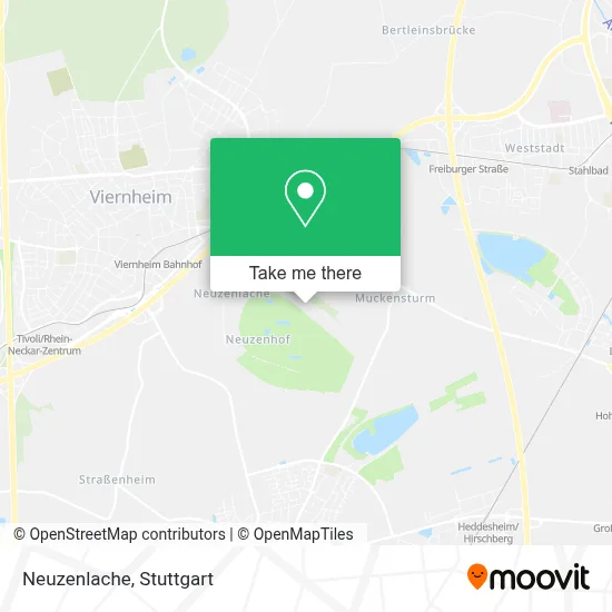 Neuzenlache map