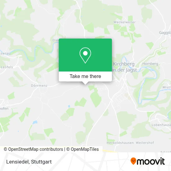 Lensiedel map