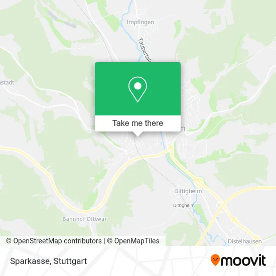 Sparkasse map