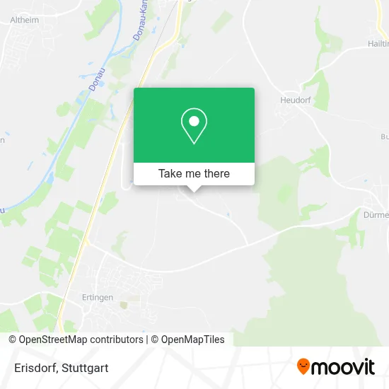 Erisdorf map