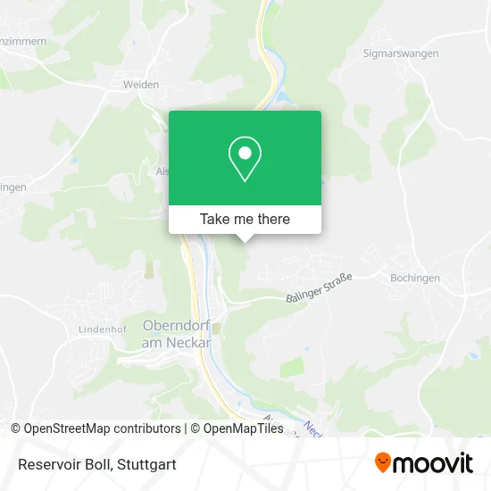 Reservoir Boll map