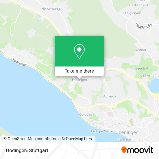 Hödingen map