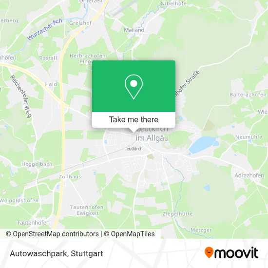 Autowaschpark map