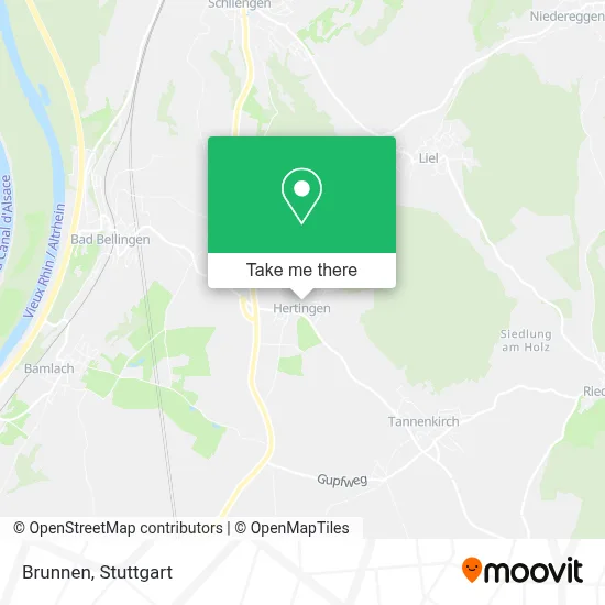 Brunnen map