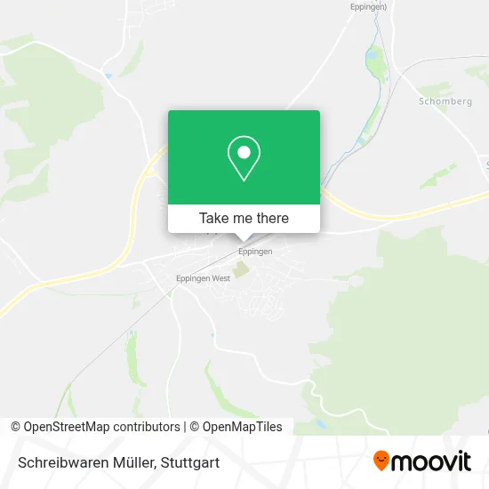 Schreibwaren Müller map