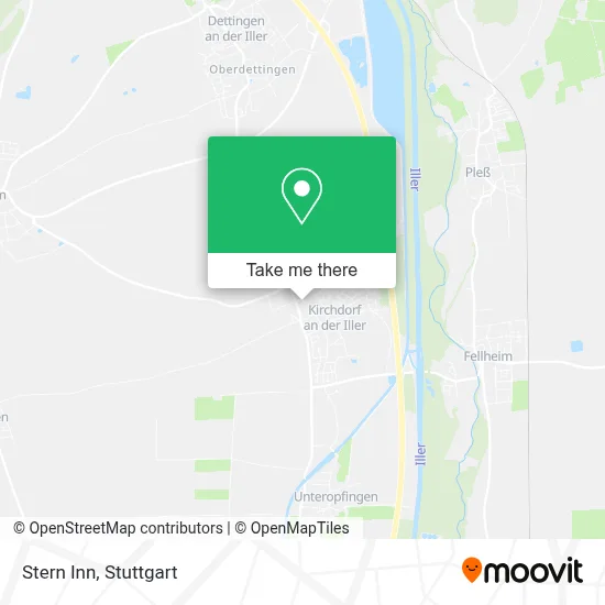 Gasthof Stern map