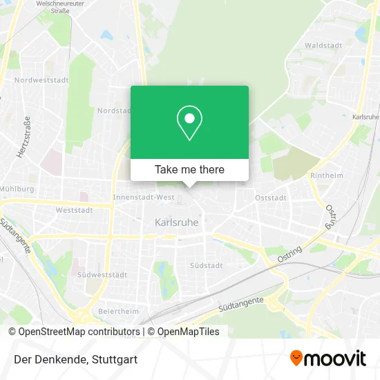 Der Denkende map