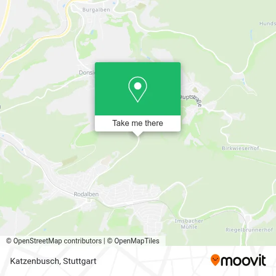 Katzenbusch map
