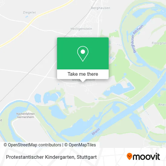 Protestantischer Kindergarten map