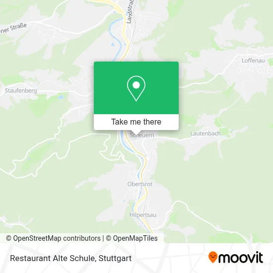 Restaurant Alte Schule map