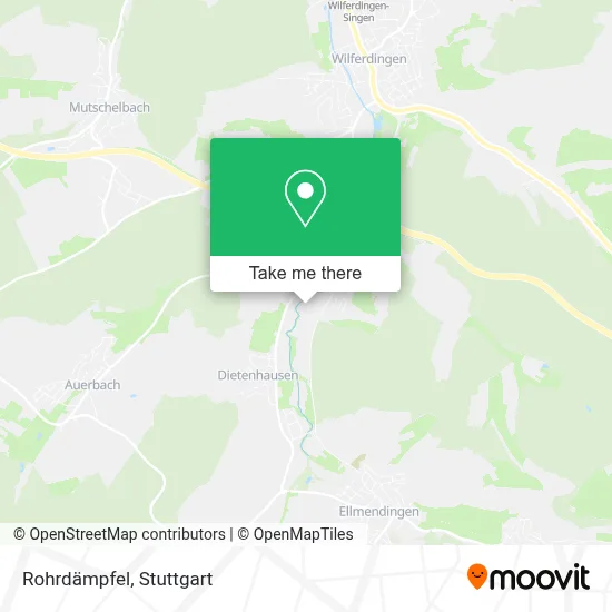 Rohrdämpfel map