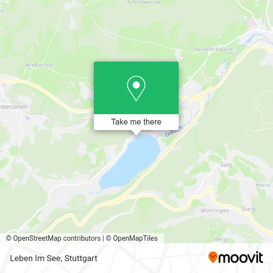 Leben Im See map