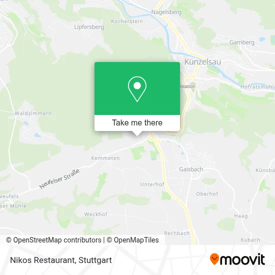 Nikos Restaurant map