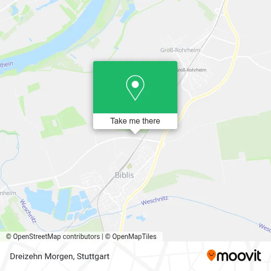 Dreizehn Morgen map