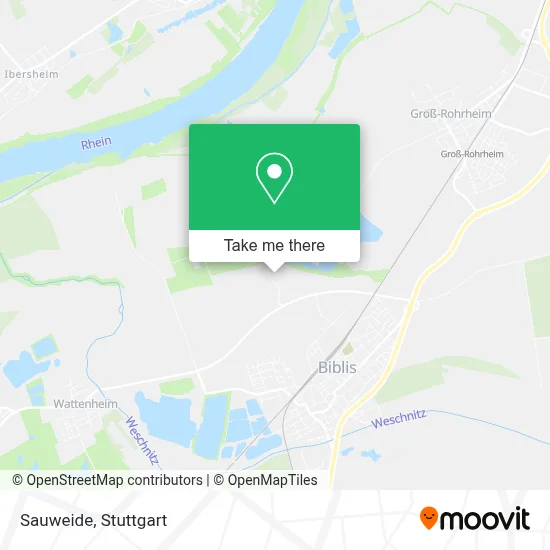 Sauweide map