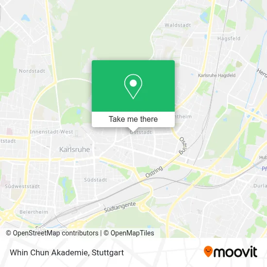 Whin Chun Akademie map