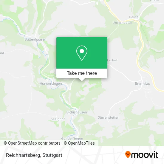 Reichhartsberg map