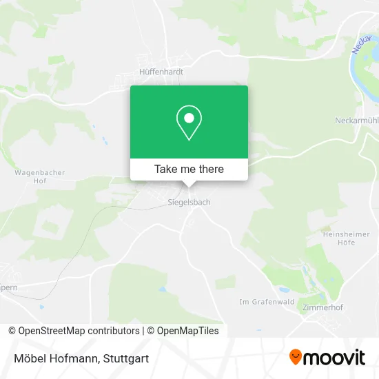 Möbel Hofmann map
