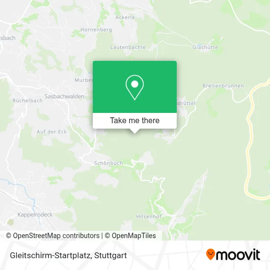Gleitschirm-Startplatz map