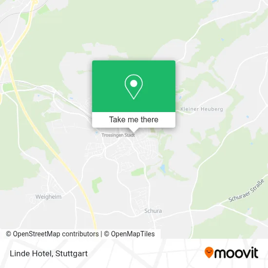 Hotel Linde map