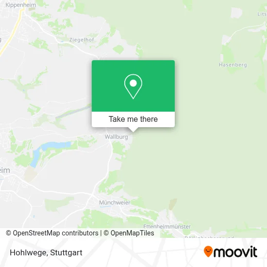 Hohlwege map