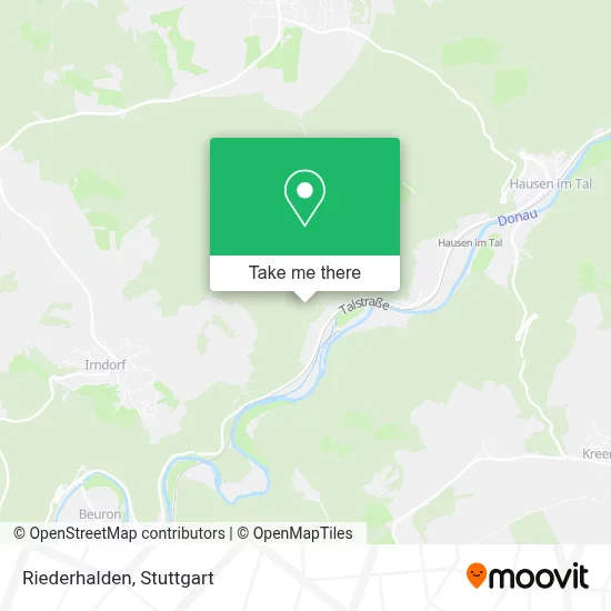 Riederhalden map