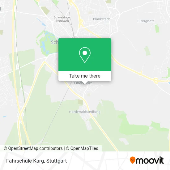 Fahrschule Karg map
