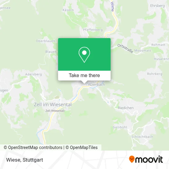 Wiese map