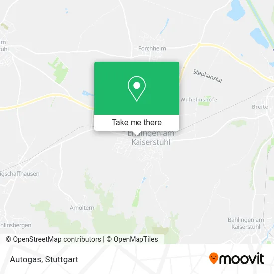 Autogas map