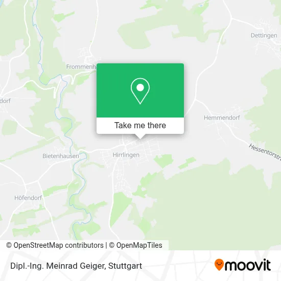 Dipl.-Ing. Meinrad Geiger map